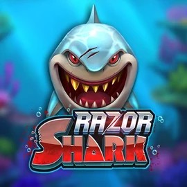 Razor Shark logo by Push Gaming at Royal Game Casino