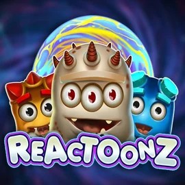 Reactoonz logo by Play’n GO Royal Game Casino